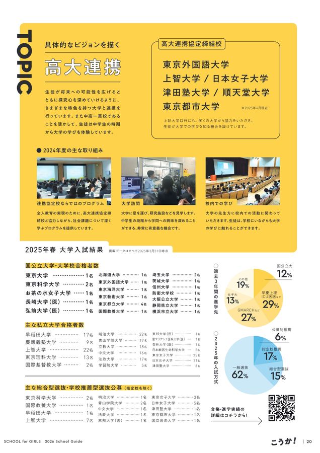 晃華学園中学校高等学校｜デジタルパンフレット